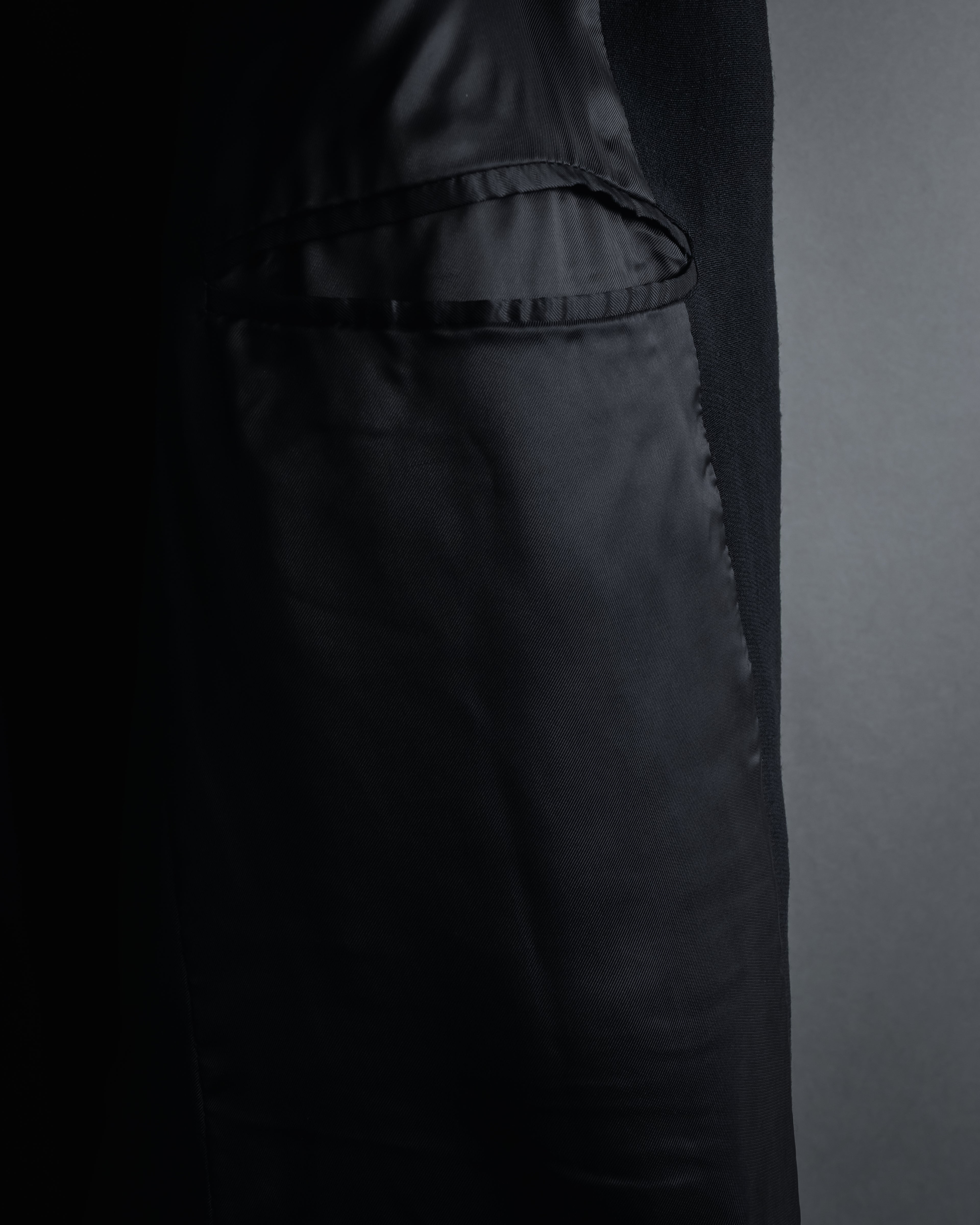 "Gianni Versace" 90’s couture wool-blend long coat