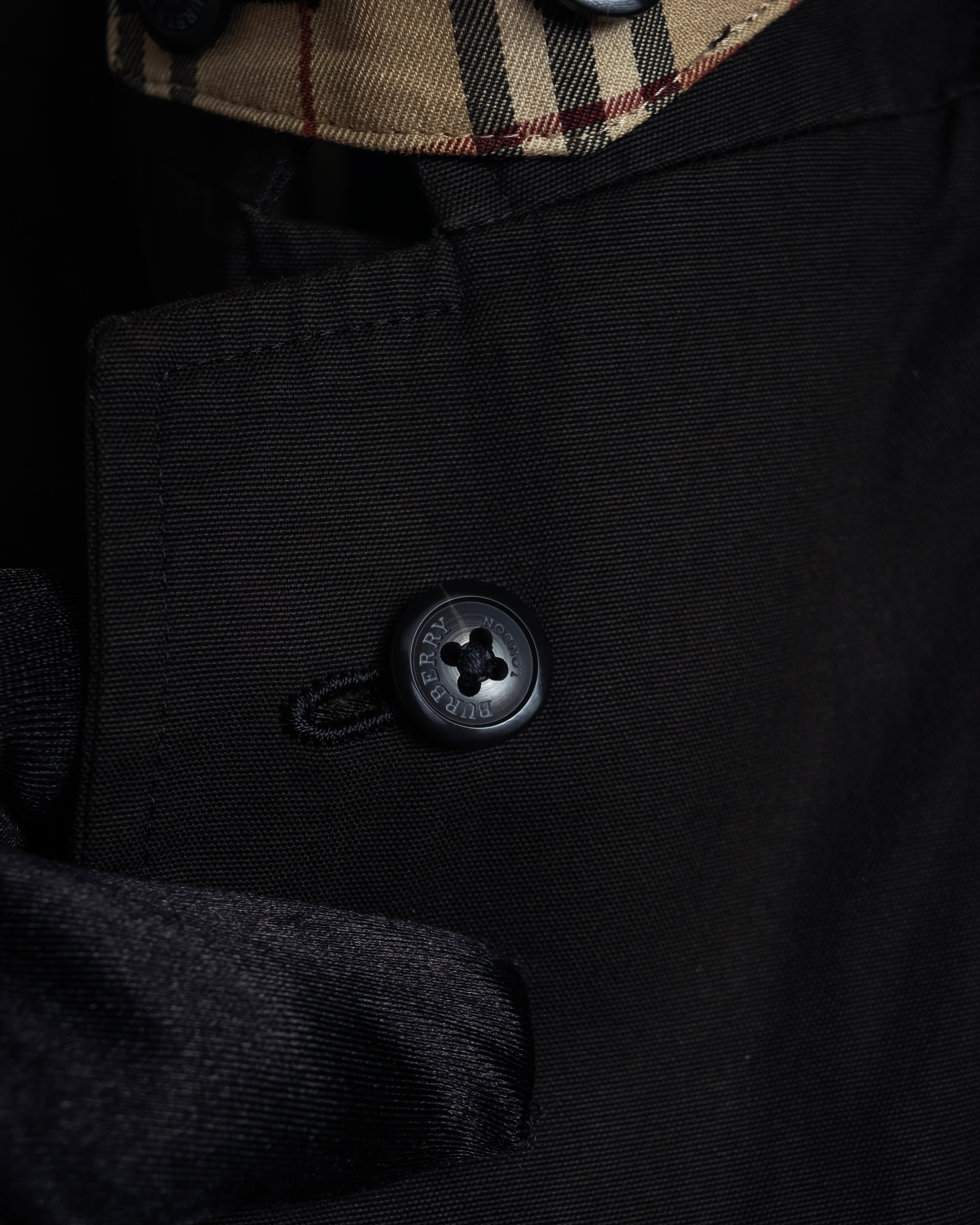 "BURBERRY" Cotton faded tailored jacket