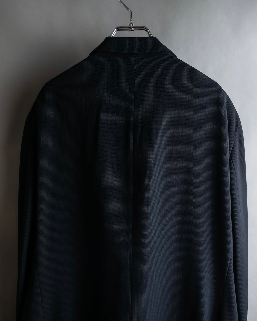 "GIORGIO ARMANI" Beautiful drape navy wool set up