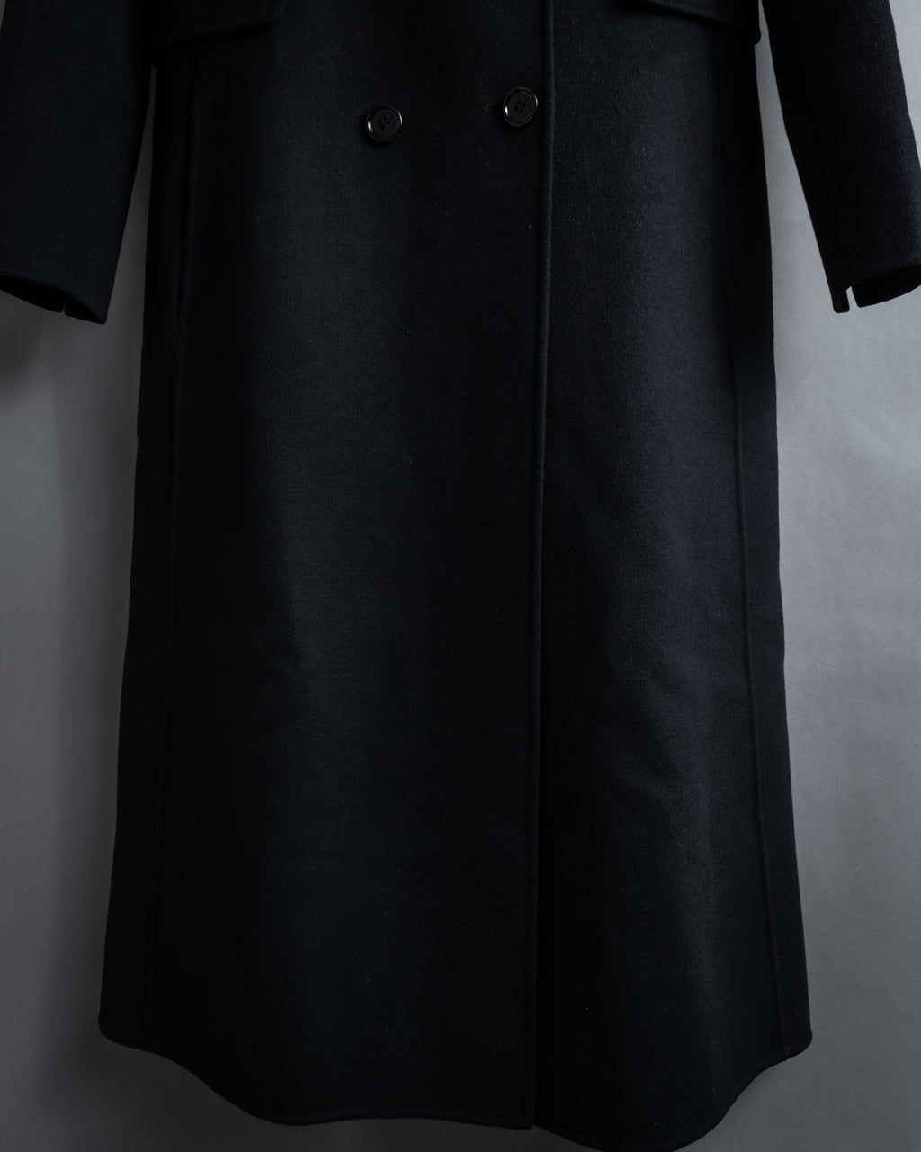 "S Max Mara" 21AW Structured double-breasted long chester coat