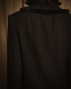 –SPECIAL– "Christian Dior"
98SS fringed peak lapel double breasted jacket