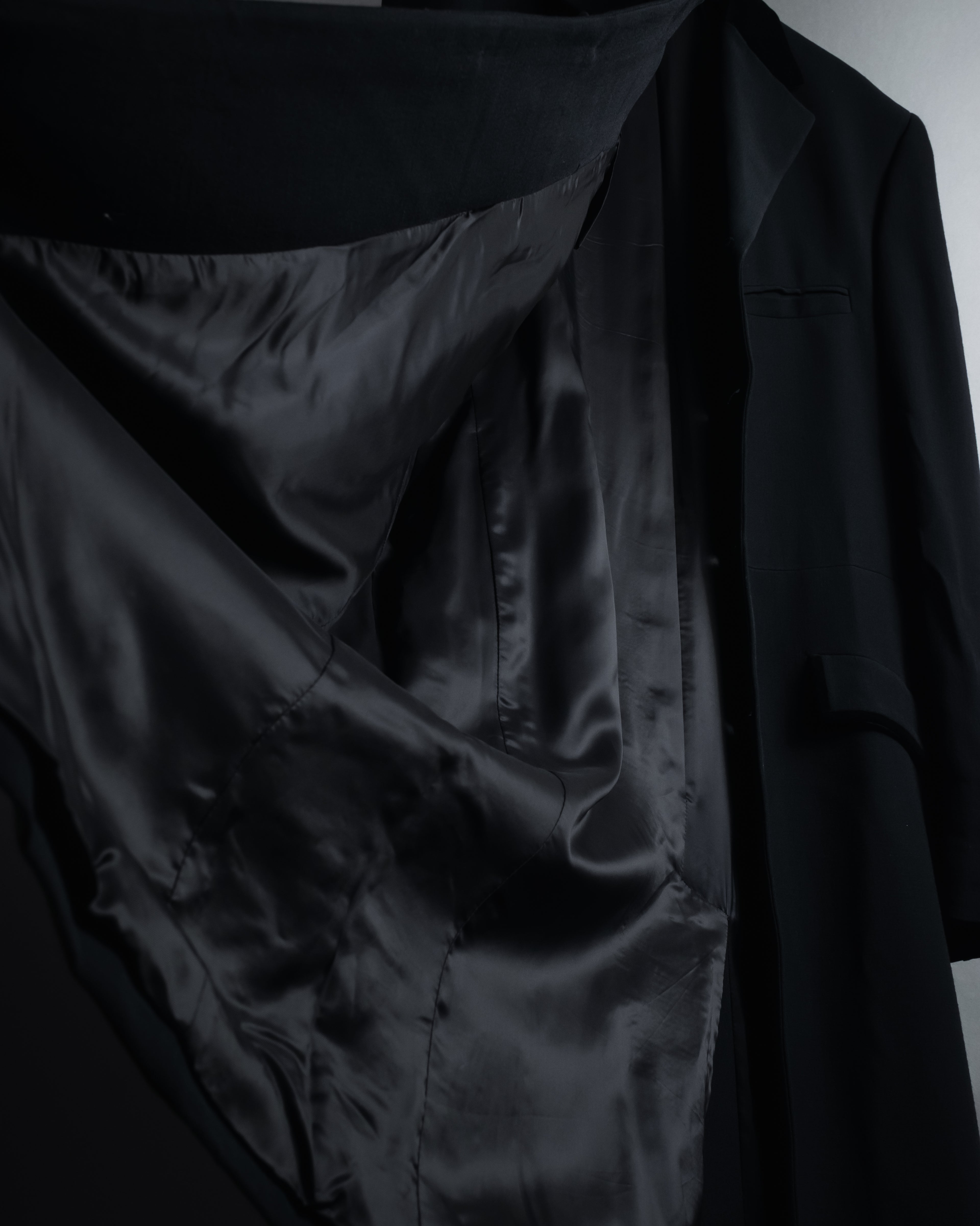 "Gianni Versace" 90’s couture wool-blend long coat