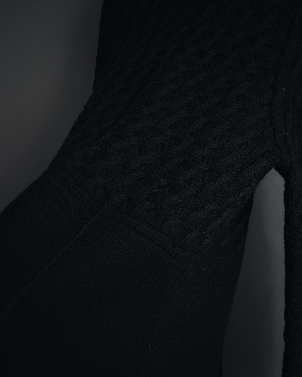 "SONIA RYKIEL" Textured knit button-front long cardigan