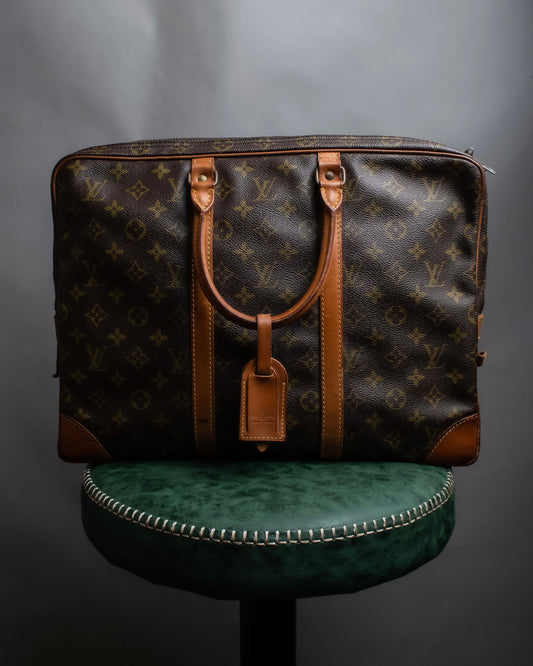 "LOUIS VUITTON" Porto document voyage leather bag