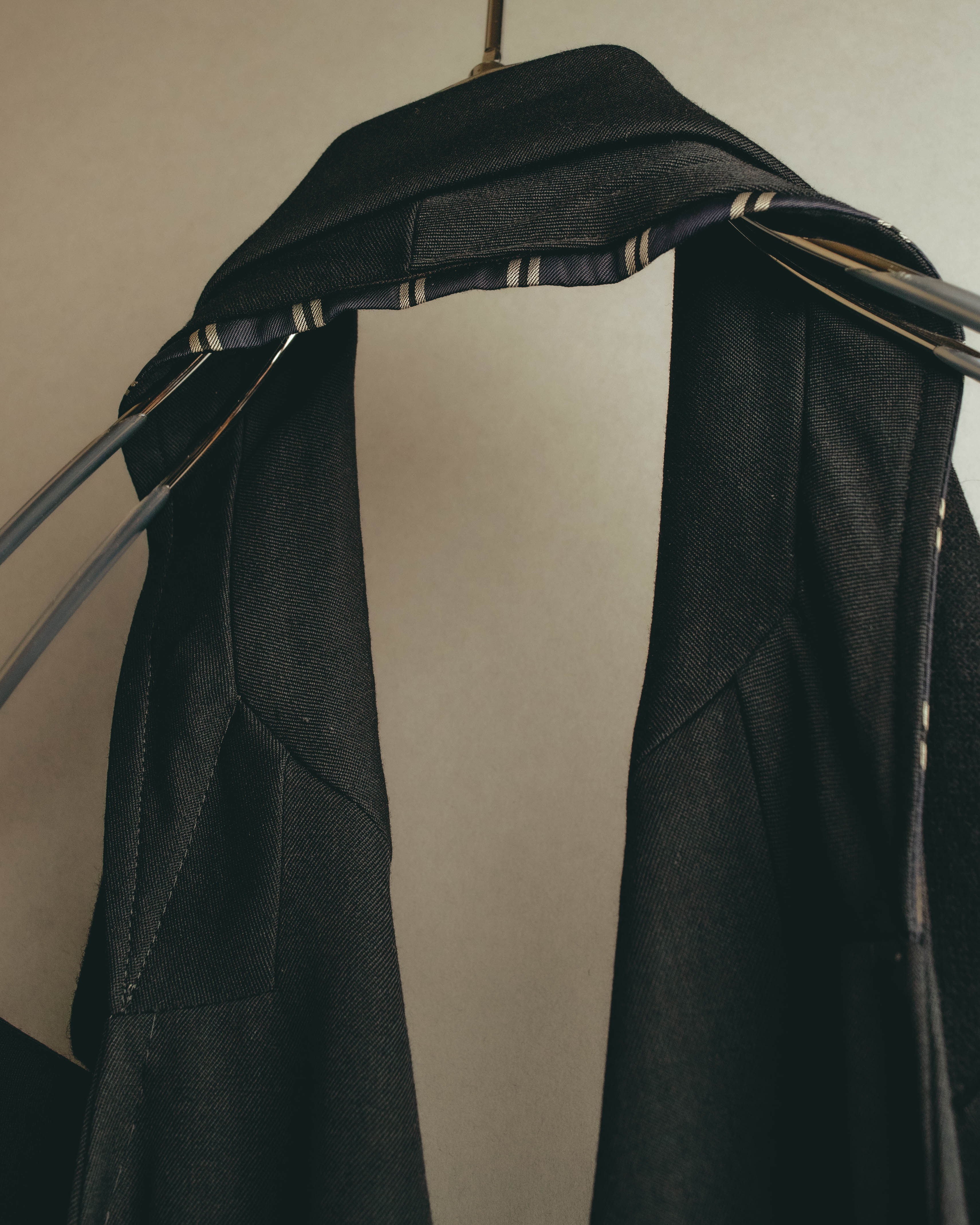 "REGULATION Yohji Yamamoto" 2022AW Sculptural sleeveless long vest