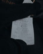 "FENDI" 80’s-90’s viscose blend structured tailored jacket