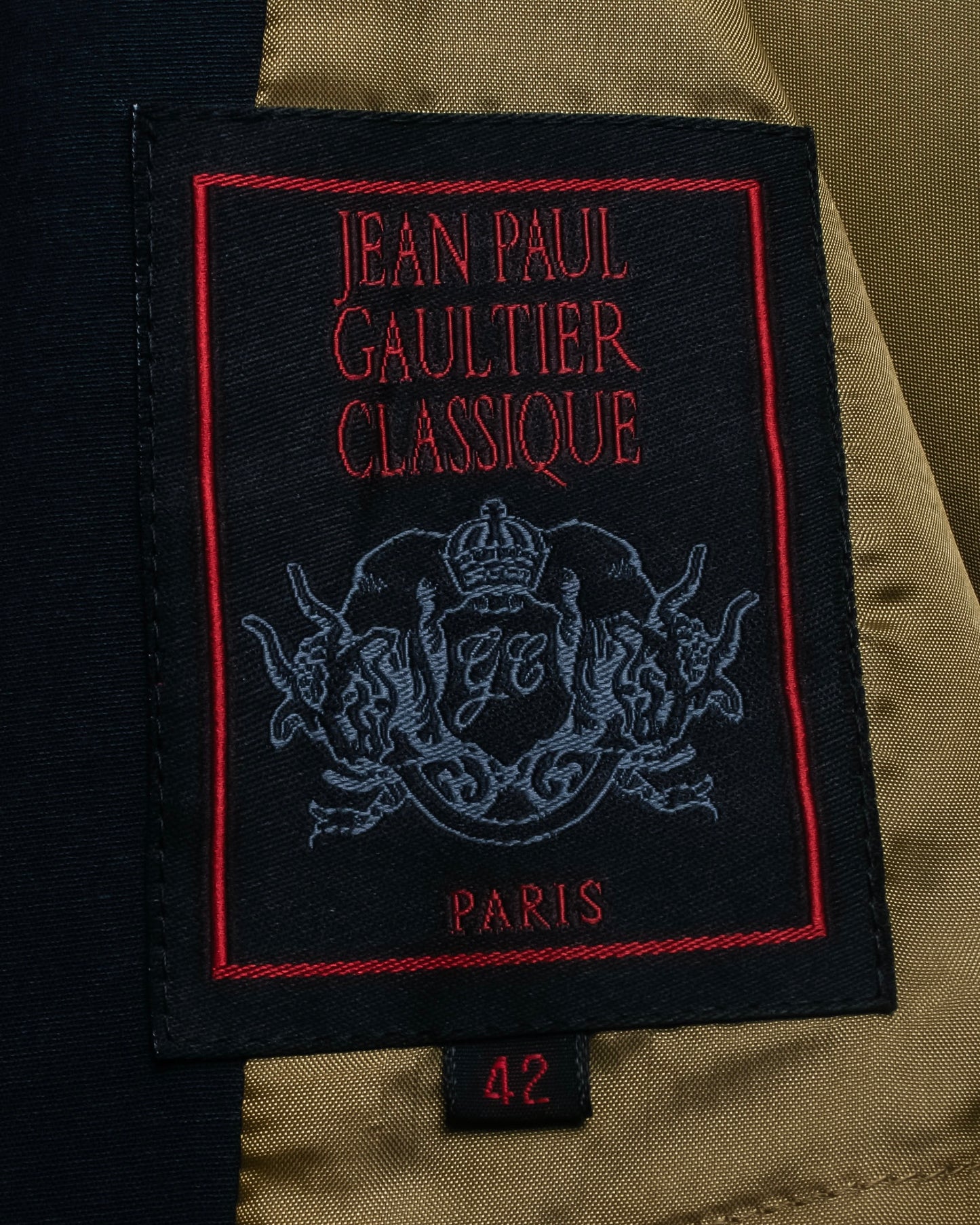 "JEAN PAUL GAULTIER" Relaxed silhouette Patch pocket design tailored jacket