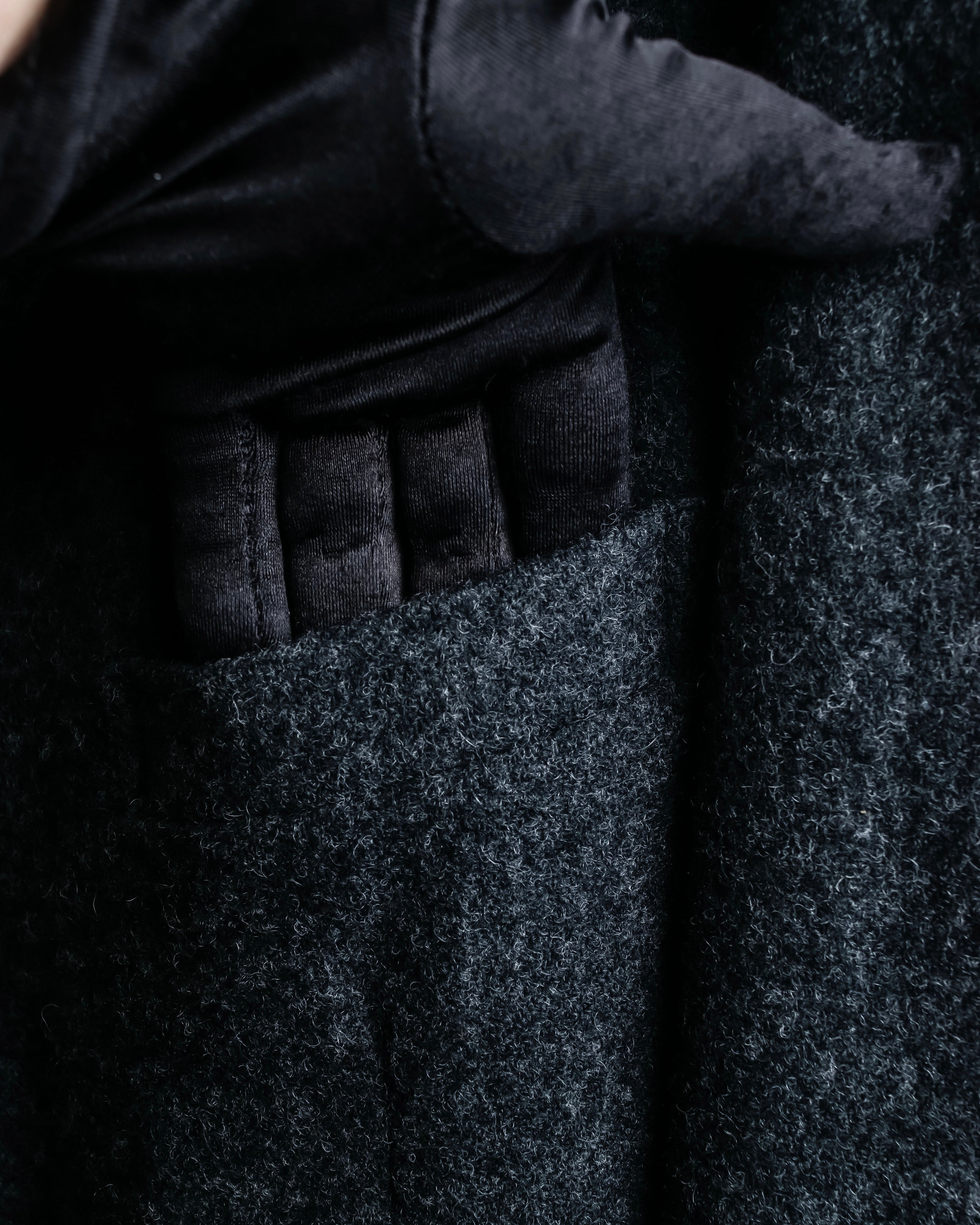 "COMME des GARCONS HOMME PLUS" Structured cut double-breasted tailored jacket