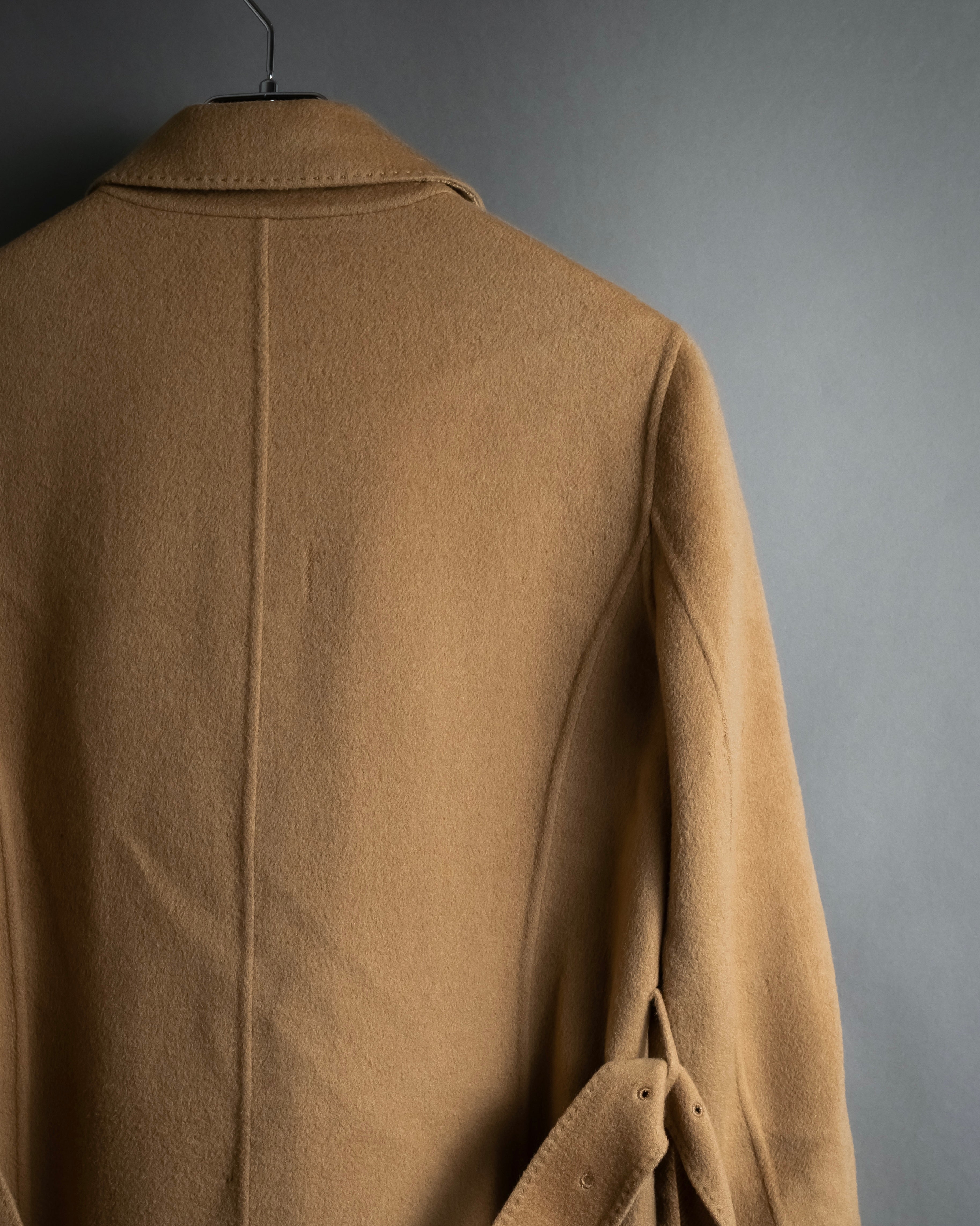 "Aquascutum" Traditional detail belted long trench coat