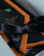 "PRADA" 2020's Floral silk skinny scarf