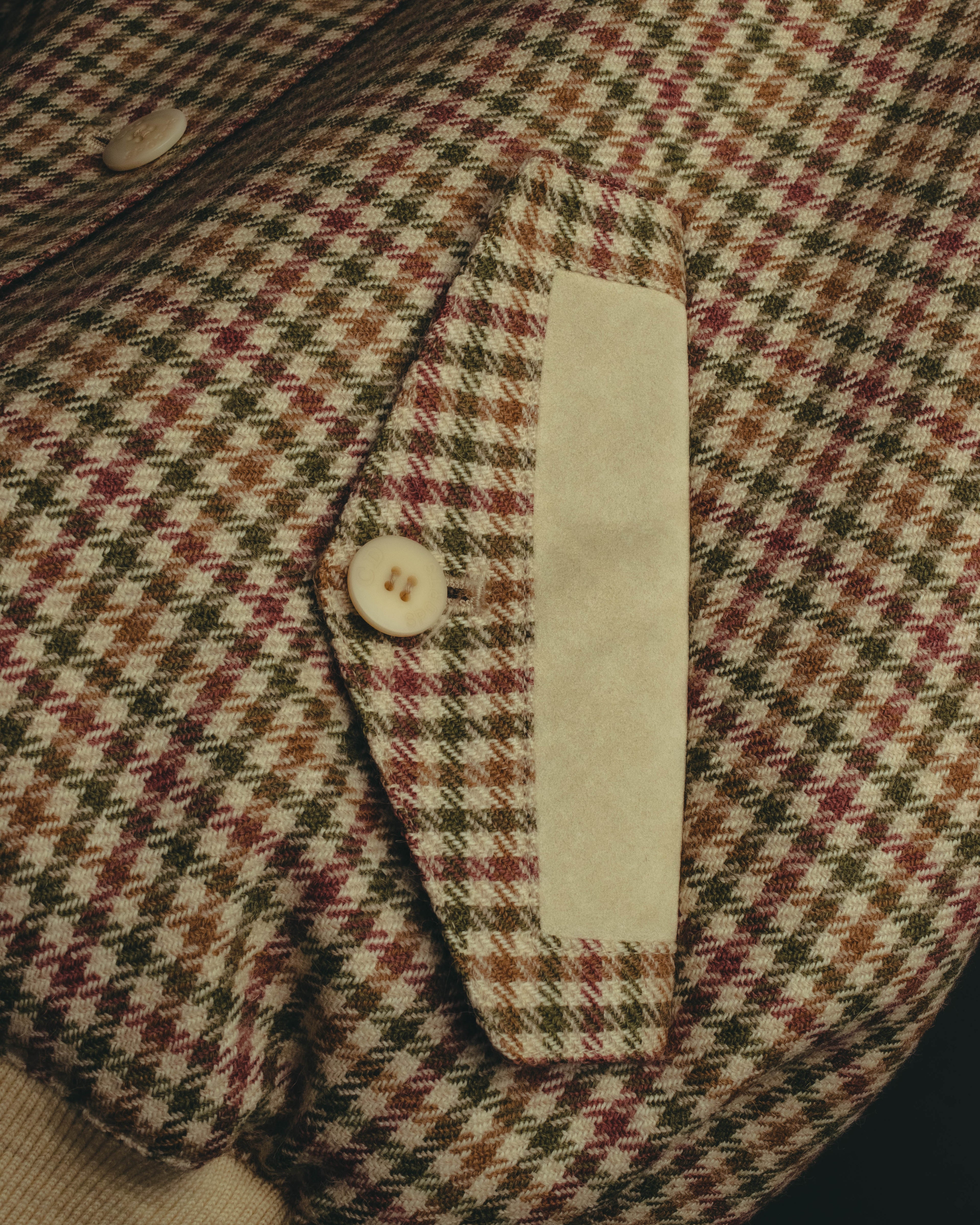 "Christian Dior" 80's-90's Wool check bomber jacket