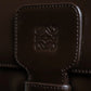 "LOEWE" Logo engraved belt design glass leather shoulder bag