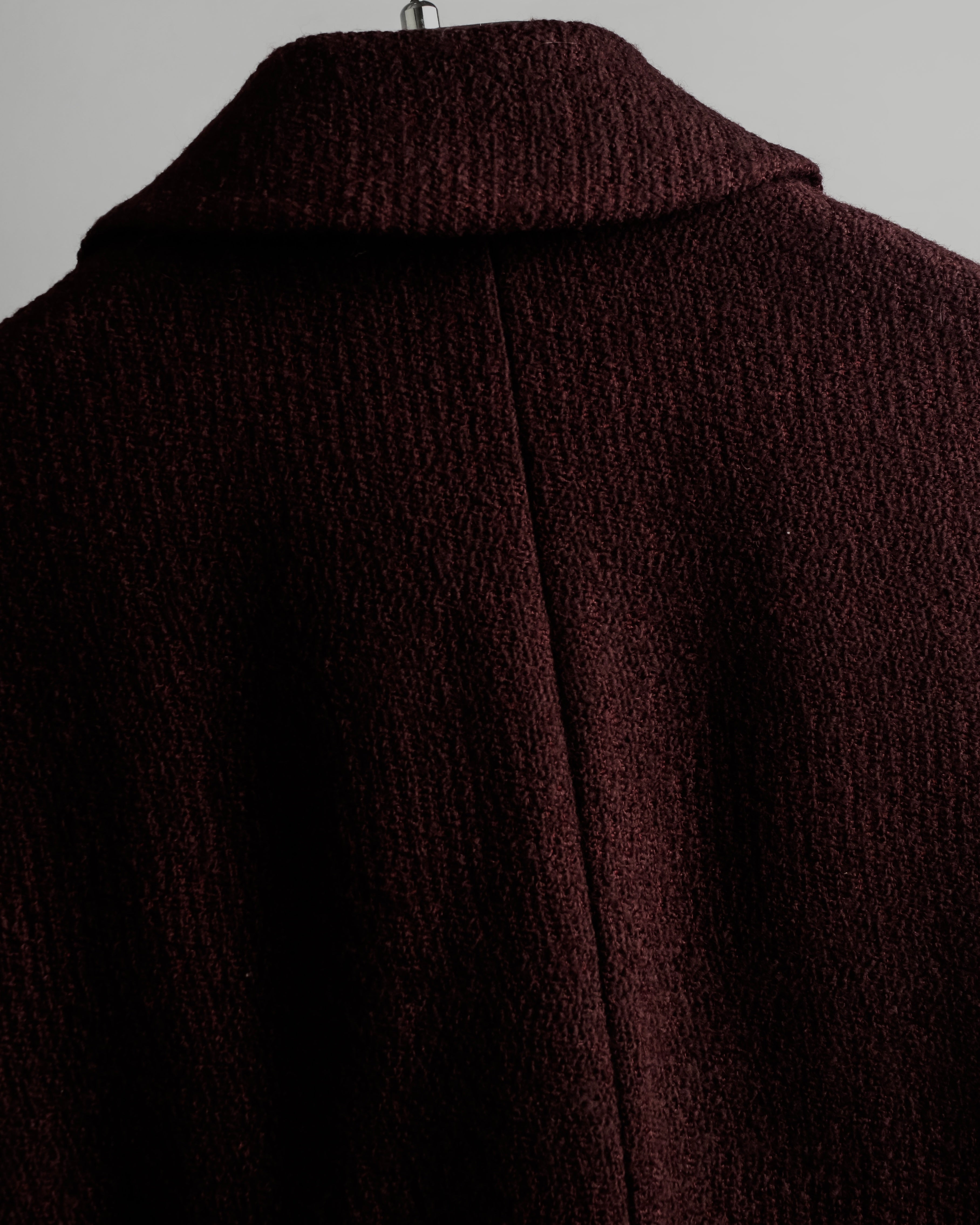 "PRADA" Piping design brushed skirt type set up