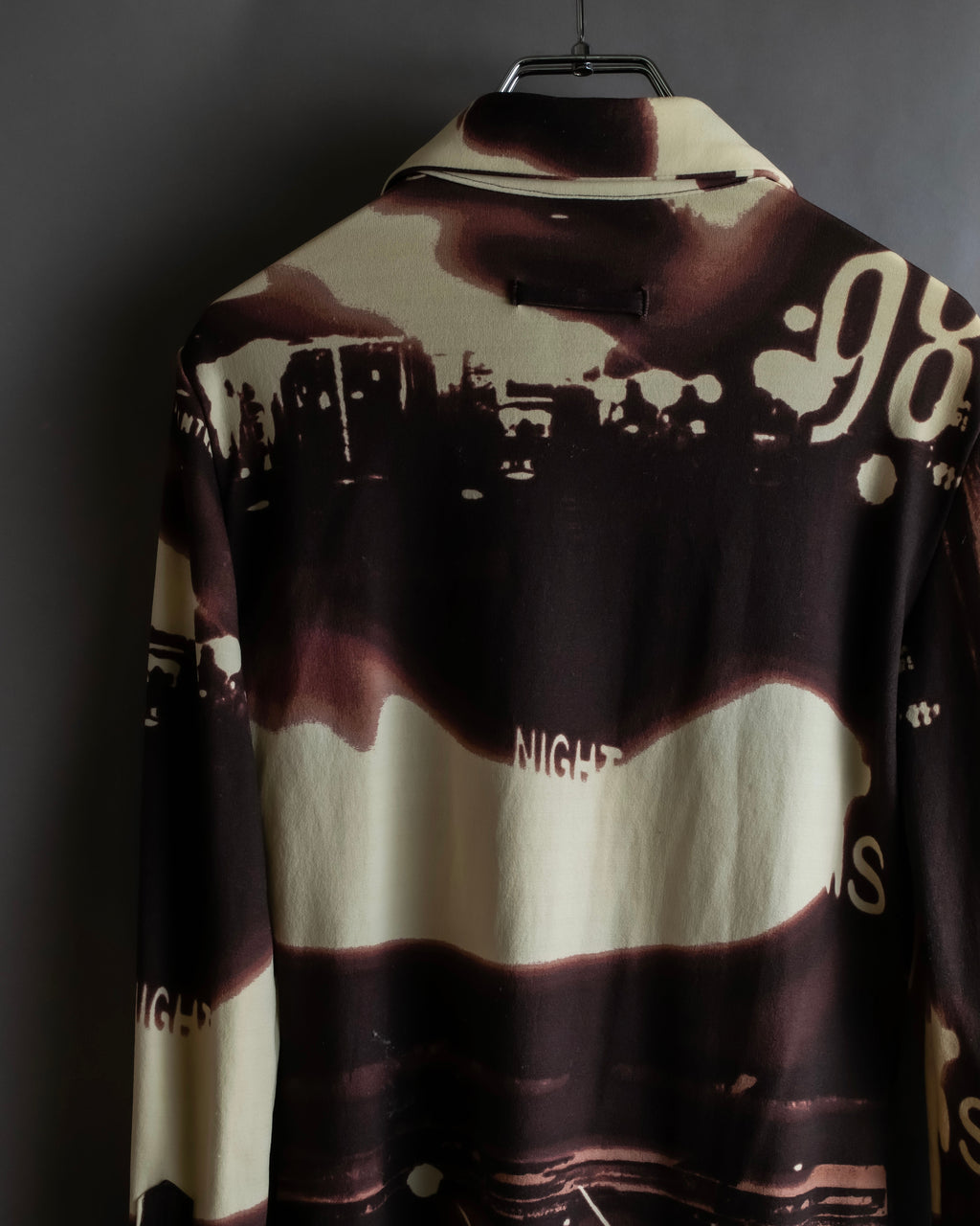 "JEAN PAUL GAULTIER" City night view graphic shirt