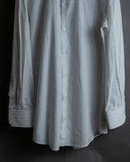 "Dolce & Gabbana" Grid stitch broadcloth shirt