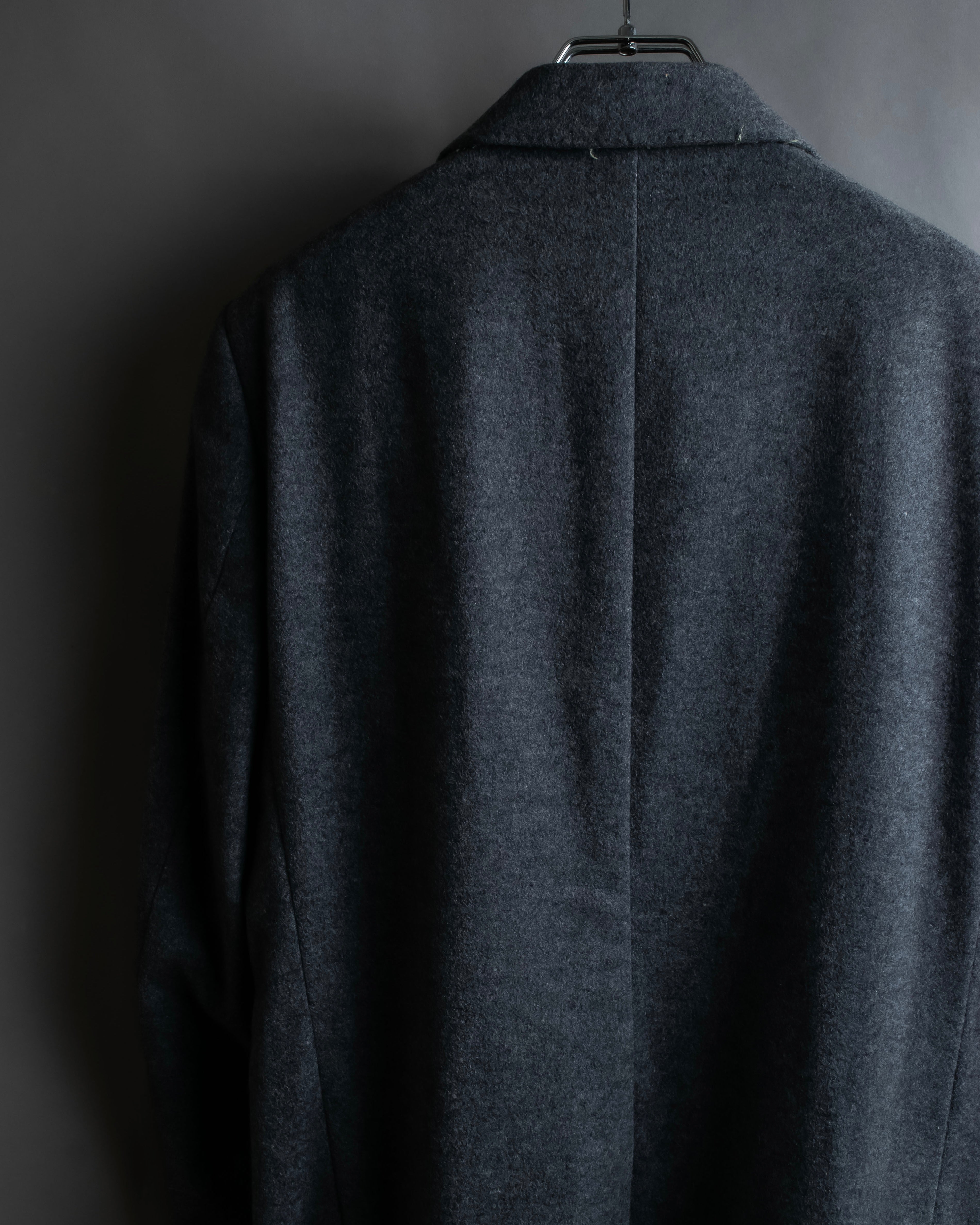 "MIHARA YASUHIRO" Hidden zip detail tailored jacket