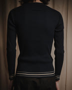 "Jean Paul GAULTIER CLASSIQUE"
Mid 90s nylon rib knit sweater