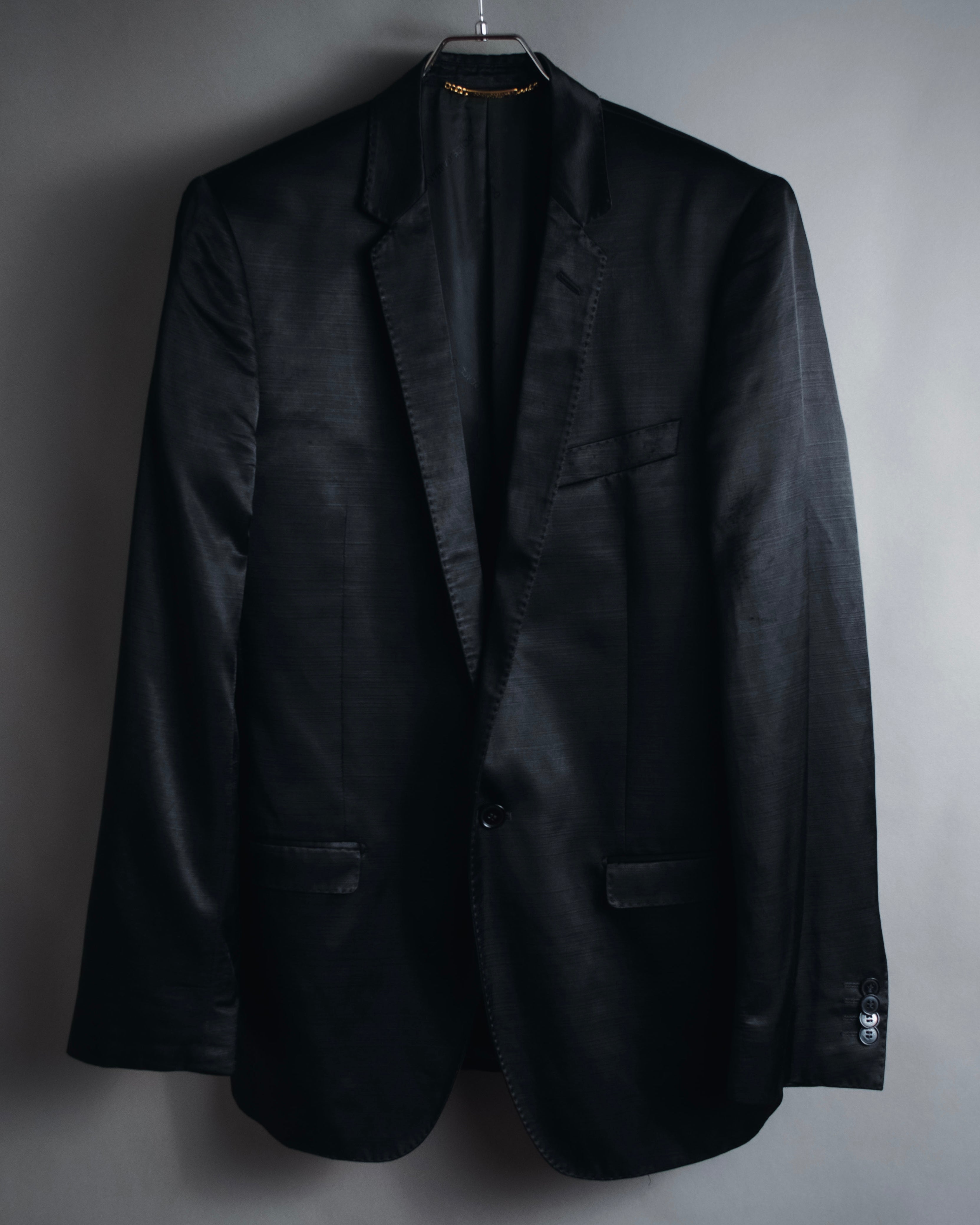 "DOLCE & GABBANA" 00’s lustrous tailored blazer