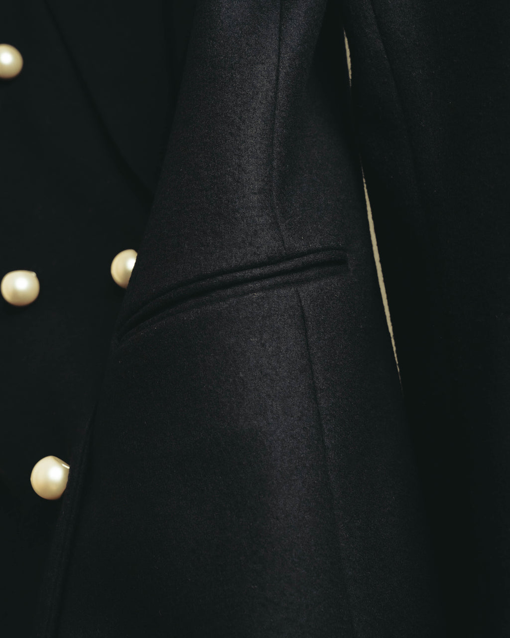 "CÉLINE" 10's Structured double-breasted blazer