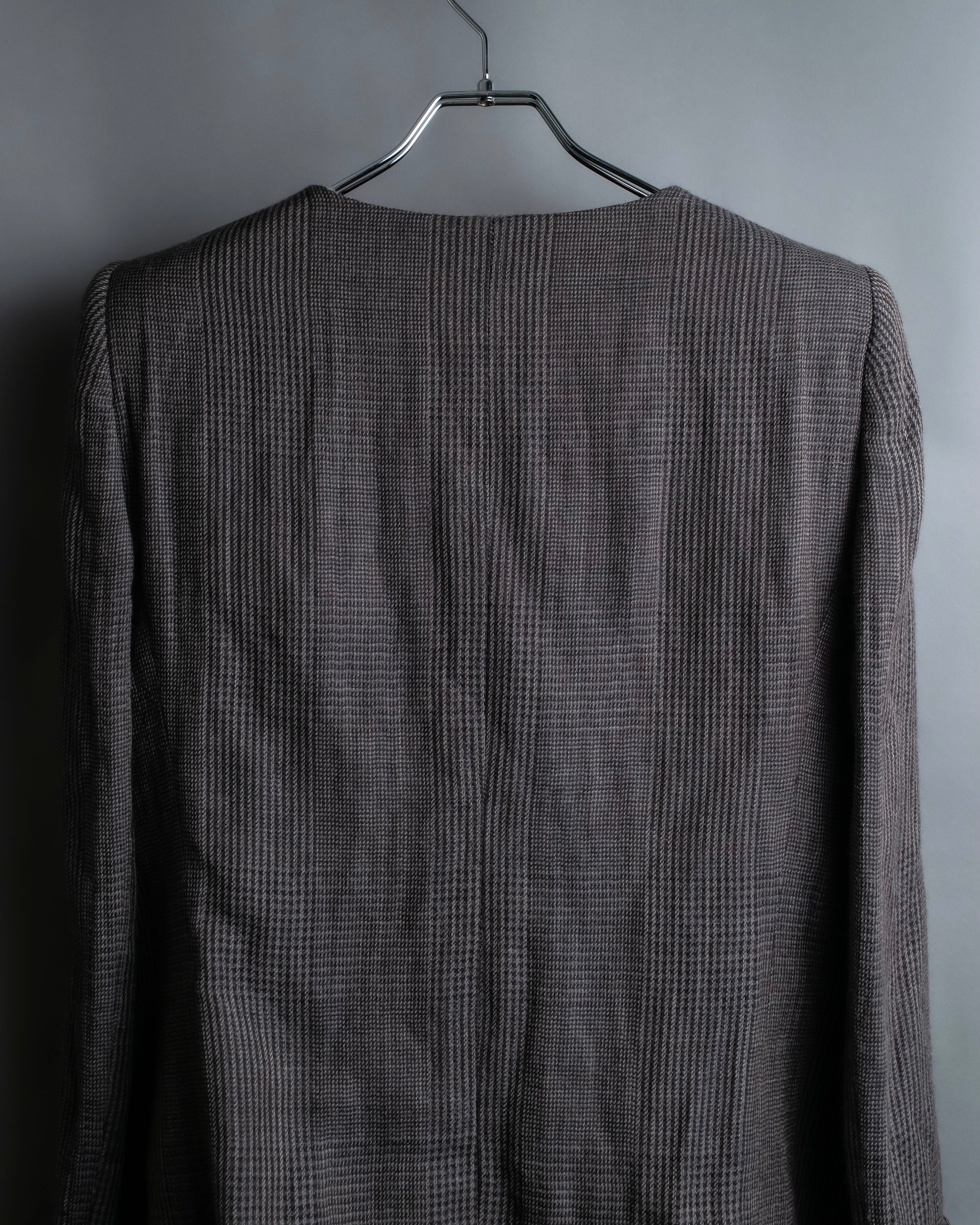 "GIORGIO ARMANI" Drawstring tailored jacket