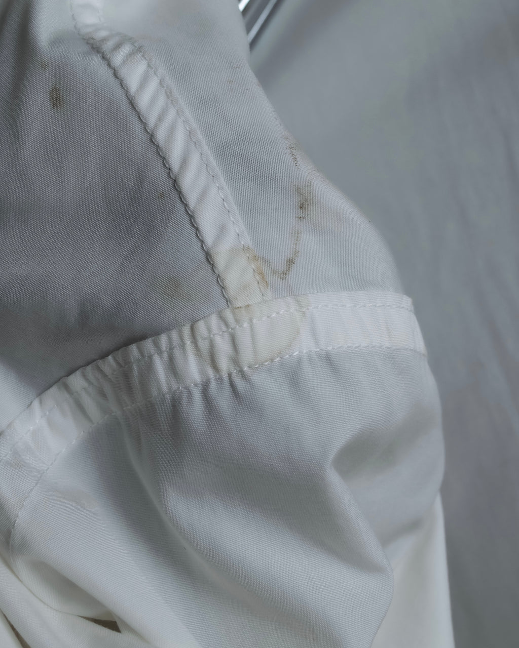 "YOHJI YAMAMOTO" 12SS Folded front panel cotton shirt