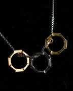 "GUCCI" Link to Love collection silver necklace