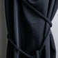 "MARNI" Drawstring design maxi length draping skirt