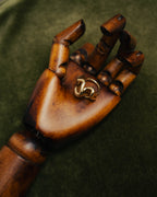 -SPECIAL- “Bottega Veneta” 10's- Sculptural gold plated knot ring