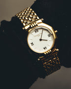 "Christian Dior" 80's-90's Gold plated wristwatch