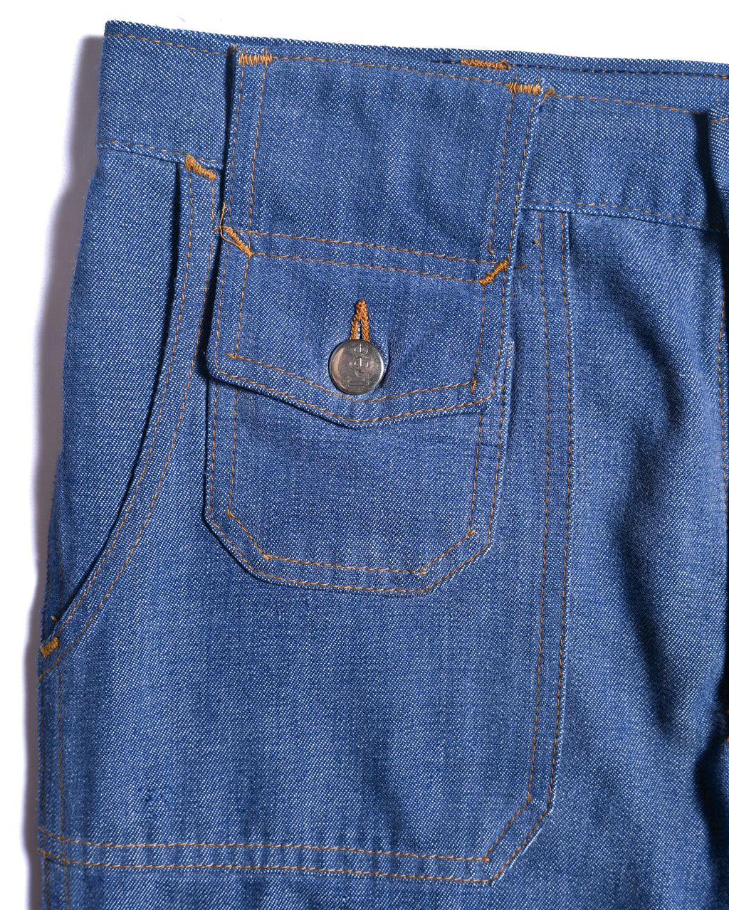 Lee/ Multi Pocket Designed Flare Silhouette Denim Blue
