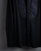 "FENDI" Pick stitch design fly front shirt