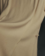 "FENDI" 00's-10's Draped wool blend dress
