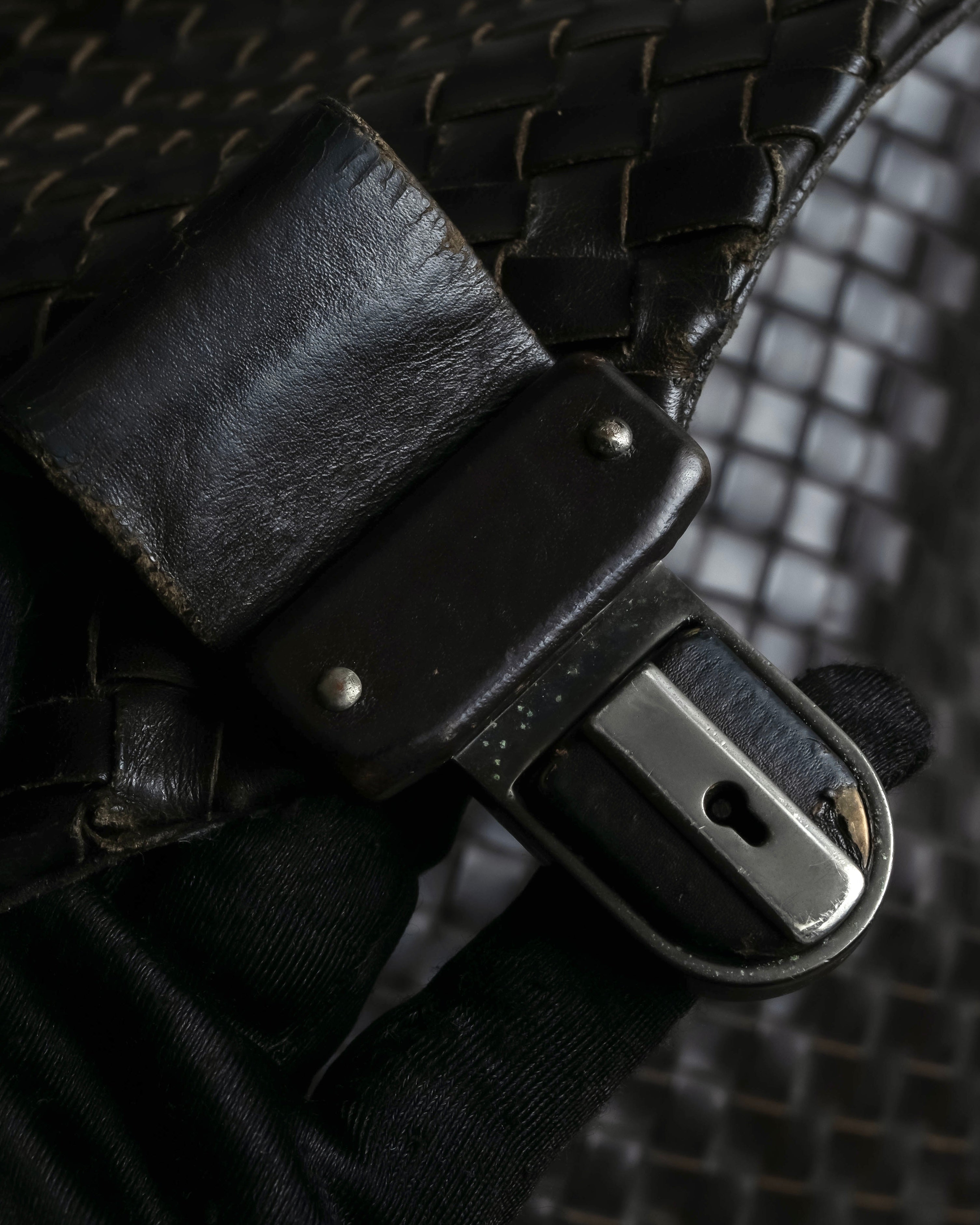 "BOTTEGA VENETA" Intrecciato design briefcase bag