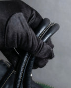 "PRADA" Nylon leather combination one shoulder bag