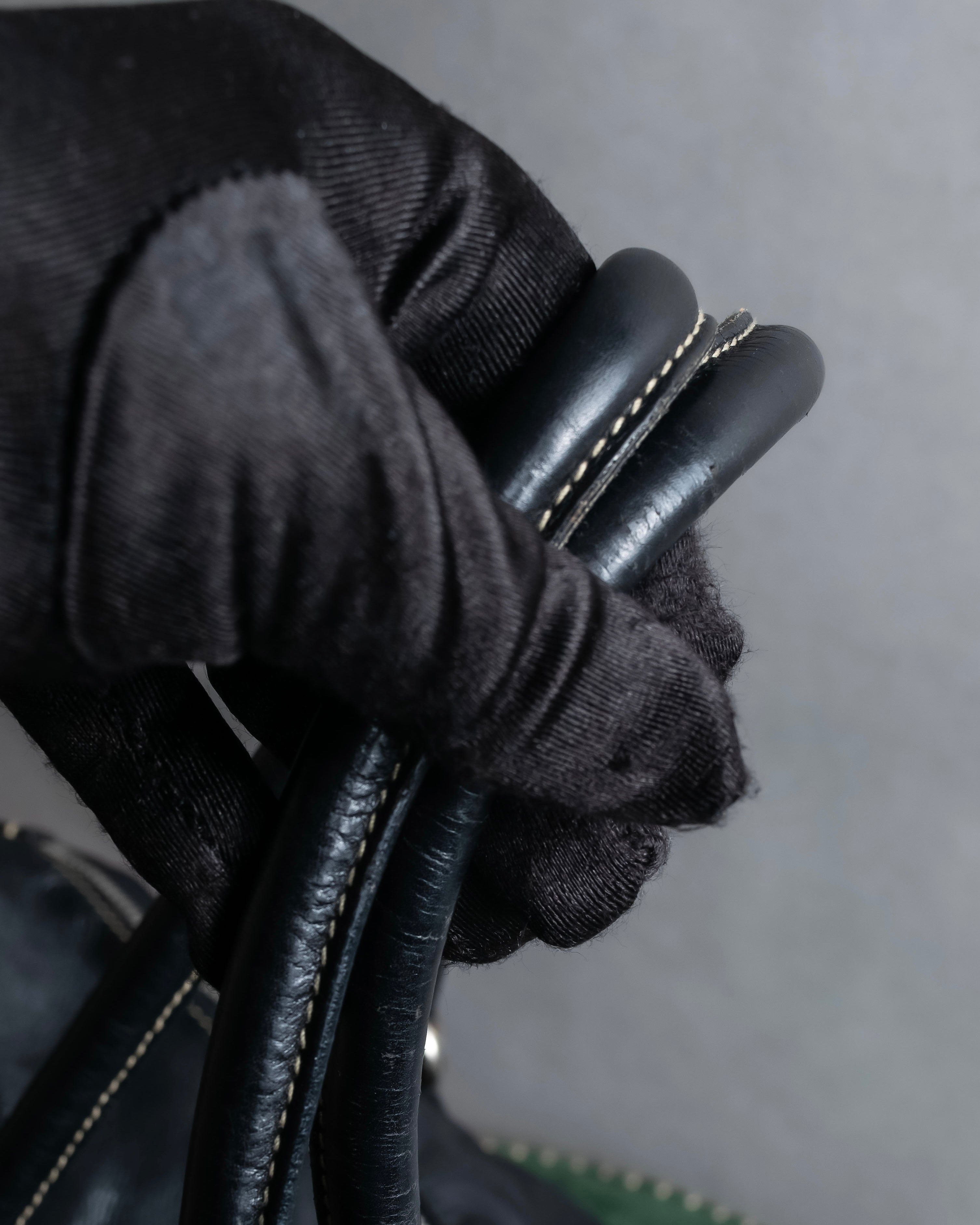 "PRADA" Nylon leather combination one shoulder bag