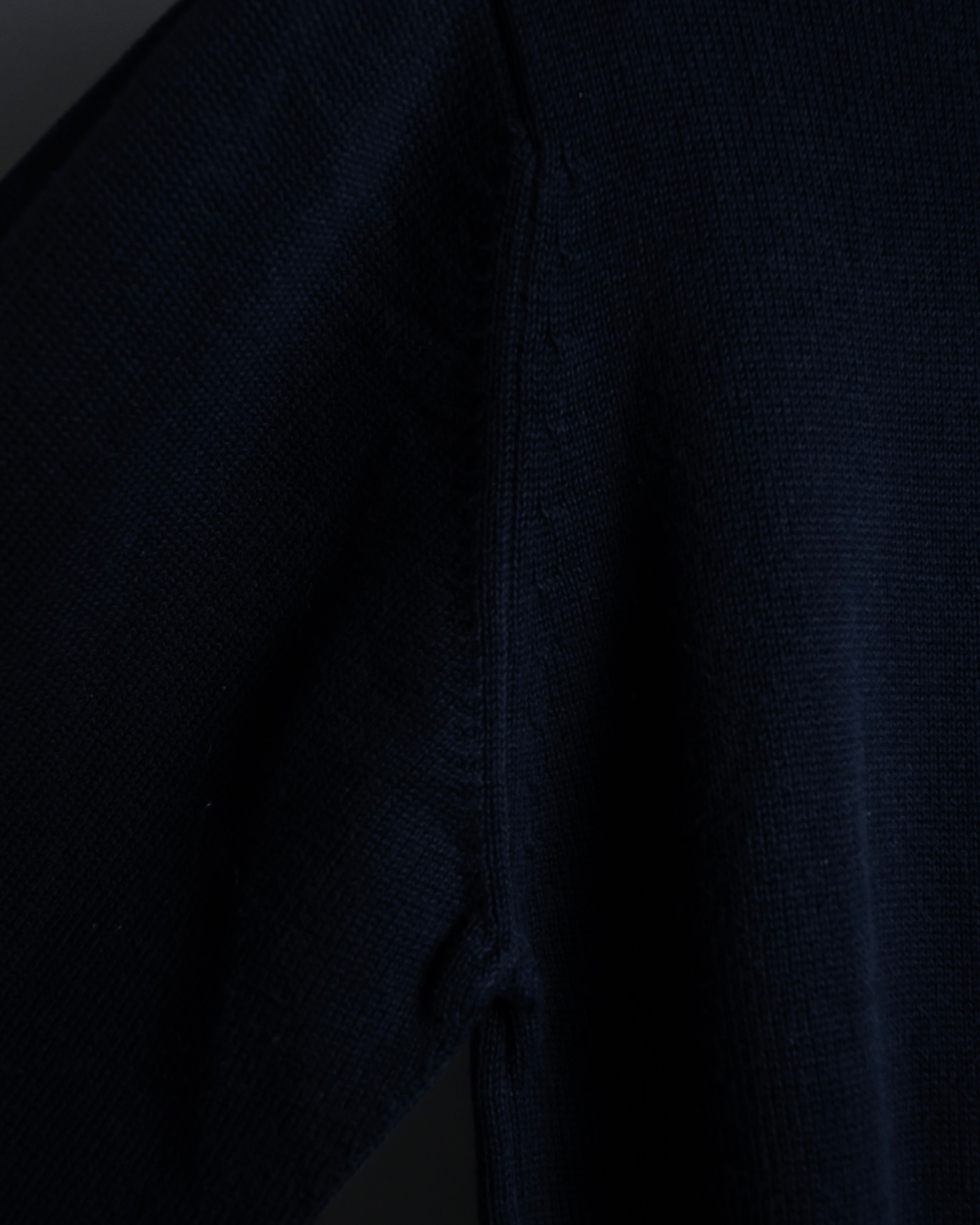 "HERMES" 80's-90's Minimalist design cotton knit