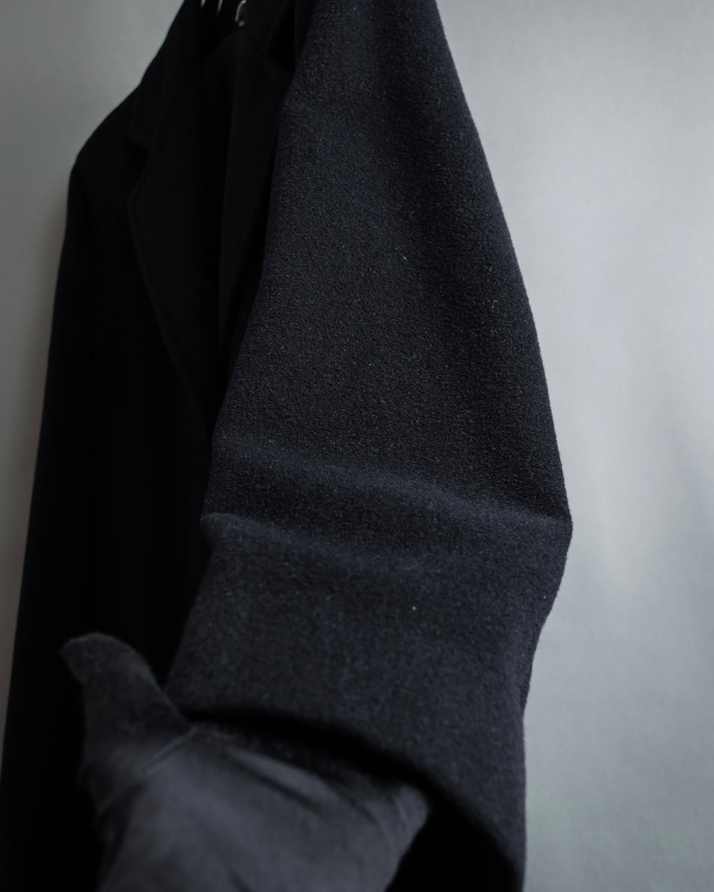 "Max Mara" Silver tag straight line shaped chester coat