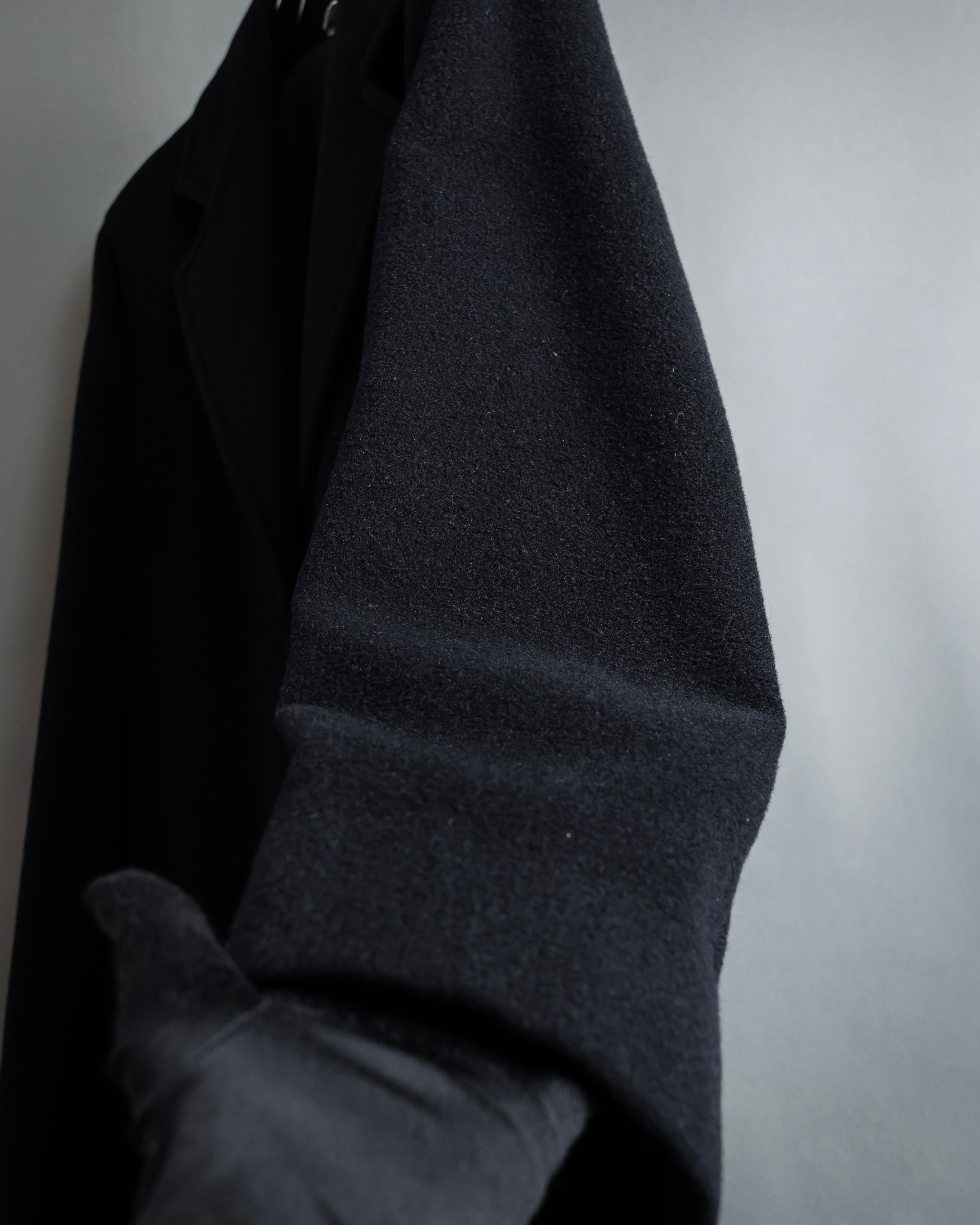 "Max Mara" Silver tag straight line shaped chester coat