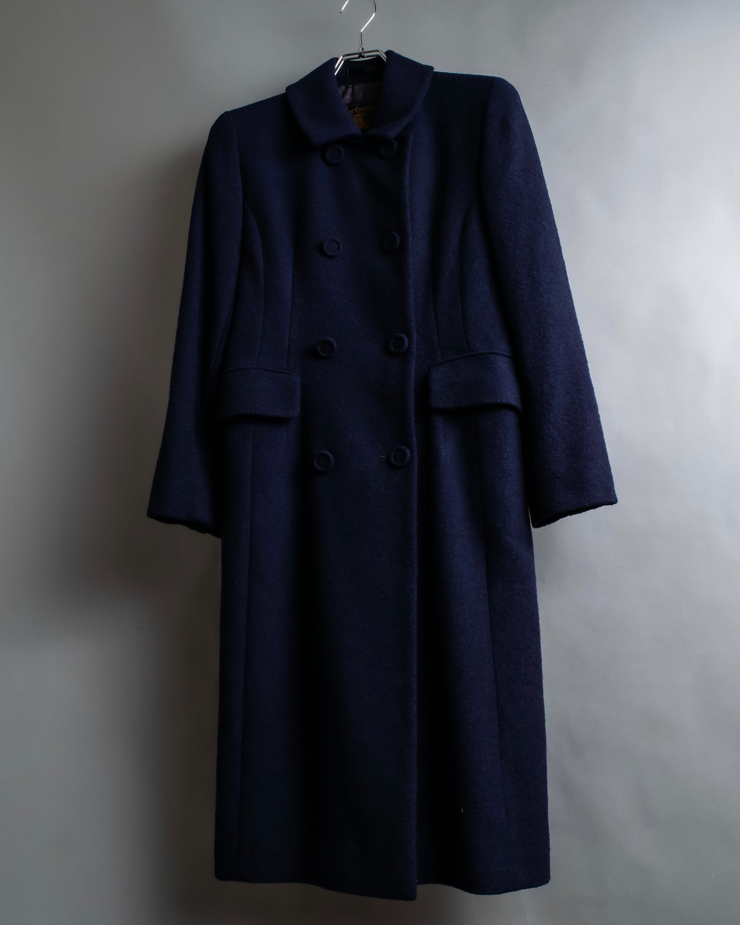 "BURBERRY"  Wool blend oversized double breasted soutien
coat