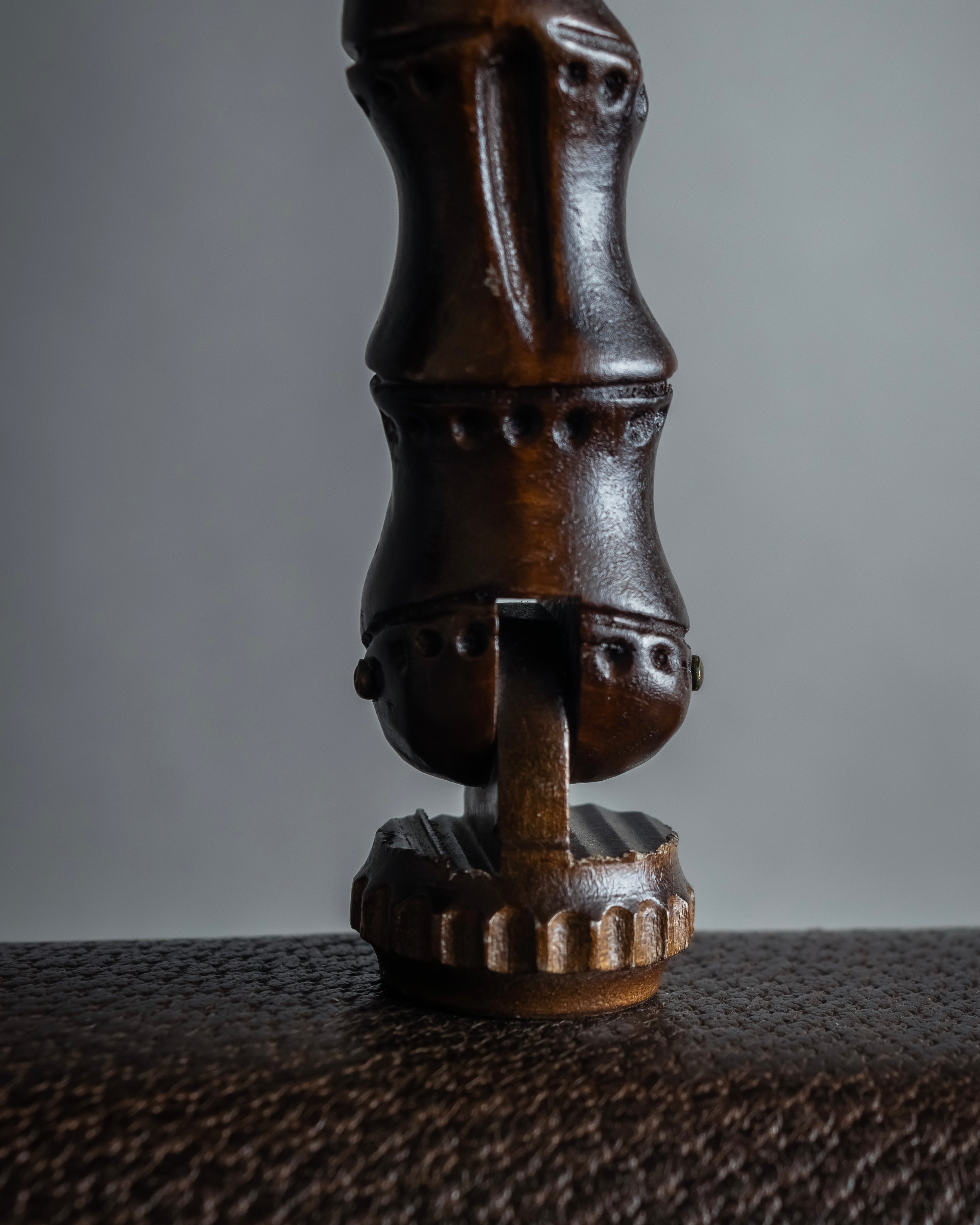 -SPECIAL- "GUCCI"  1980-1986's Inherited model grained leather bamboo bag