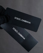 "DOLCE &amp; GABBANA" Flower motif tulle layered brooch