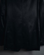 Blazer entallado brillante de los años 00 de DOLCE & GABBANA