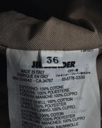 -SPECIAL- "JIL SANDER"
90’s-00’s Architectural cotton velvet belted coat