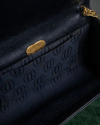 "Cartier" 80’s-90’s sculptural clasp chain shoulder bag