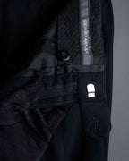 "GIORGIO ARMANI" LE COLLEZIONI line shadow stripe pattern set up