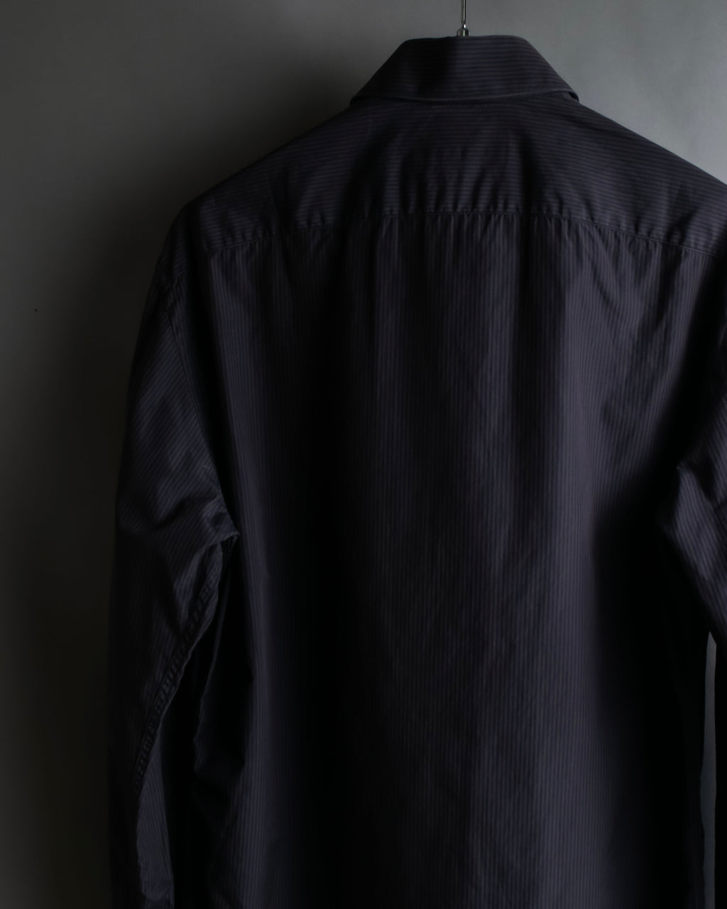 "GUCCI" Slightly glossy pinstripe oversized shirt