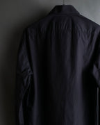 "GUCCI" Slightly glossy pinstripe oversized shirt