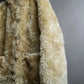 "DIESEL" Double zipper hooded long fur coat