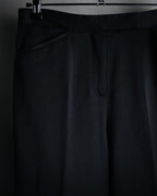 –SPECIAL– "CHANEL" 2011SS Wide-leg high-waist fringe hem trousers