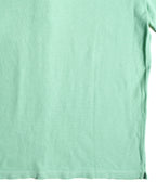 CÉLINE/ Logo Emblem Polo Shirt Mint Green
